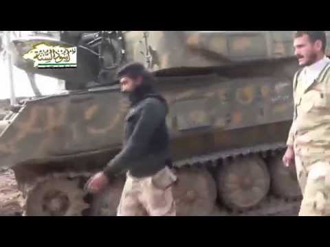 جولة داخل اللواء 82 بعد  السيطرة عليه من قبل لواء المرابطين في ريف درعا