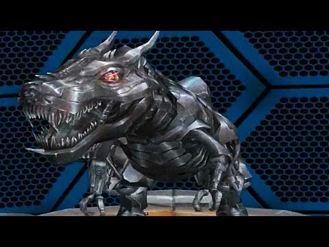 Transformers: Age of Extinction - Unlocked Grimlock // T-Rex Dinobot
