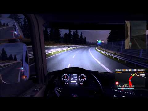 ETS 2 - Dijon to Zurich with Scania R730