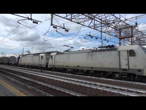 DOPPIA DI 483 TRAXX SERFER CON CARRI PORTA COILS : ARQUATA SCRIVIA. (AL) 4 - 6 - 2016