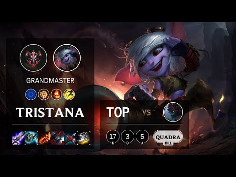Tristana Top vs Maokai - EUW Grandmaster Patch 10.13