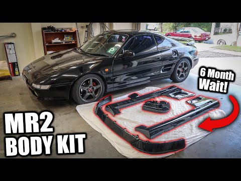 My Toyota MR2 FINALLY Gets a FULL BODY KIT! (GREDDY)