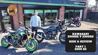 2026 Kawasaki Z900 SE v Z900 RS - Review and Ride - Part 1 Z900 SE