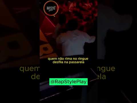 NAO SABE RIMAR DESFILA NA PASSARELA BDA TRIO 7 #shorts