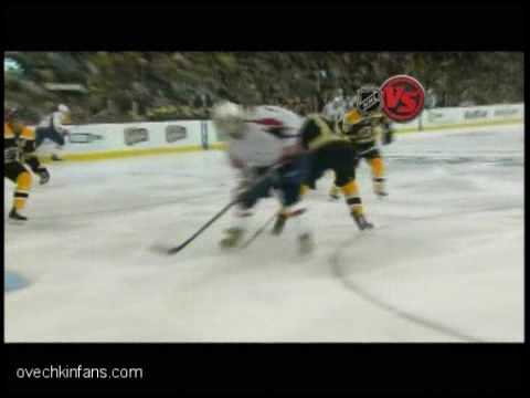 Ovechkin Game Reel vs Boston Bruins 10/1/2009