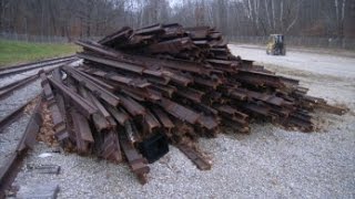 preview picture of video '300,000 lbs. Rail road rails, wheels, plates and spikes on GovLiquidation.com'