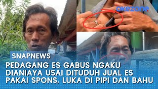 Download lagu Pedagang Es Gabus Ngaku Dianiaya Aparat Usai Dituduh Jual Es Pakai Spons, Luka di Pipi & Bahu mp3