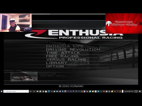 Let's Play Enthusia Professional Racing  Konami's Gran Turismo Game Retro Rewind Pt 1
