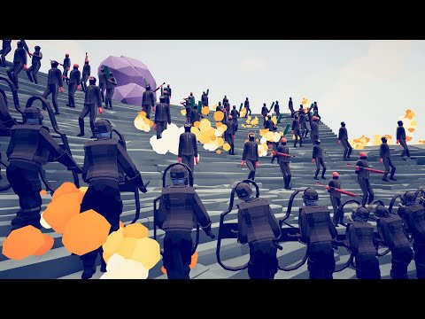 x150 Angry Fans🤬 Try To Invade The Stadium vs x100  Riot Police👮 - TABS