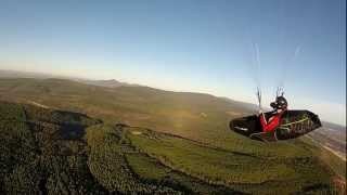 preview picture of video 'Paragliding Heavener, Oklahoma  - December 2012'