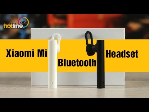 Наушники Xiaomi Mi Bluetooth ZBW4159CN Headset черный - Видео