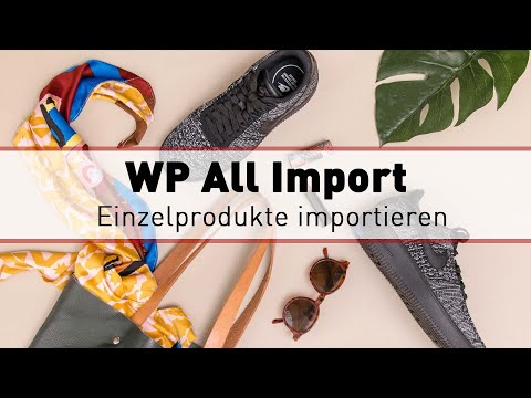 WP All Import - Einzelprodukte importieren (WooCommerce & WordPress) - Tutorial German / Deutsch