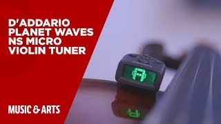 Video thumbnail for D'Addario Planet Waves NS Micro Violin Tuner by Music & Arts