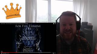 James Arthur - From The Grave (For The Throne) Inspired by Game Of Thrones | PW Live Reaction |