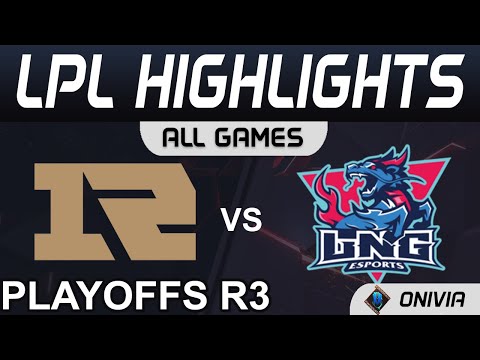 RNG vs LNG Highlights ALL GAMES LPL Summer Playoffs R3 2021 Royal Never Give Up vs LNG Esports by On