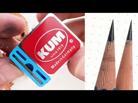 KUM Masterpiece Sharpener CLOSE-UP Review & COMPARISON TEST