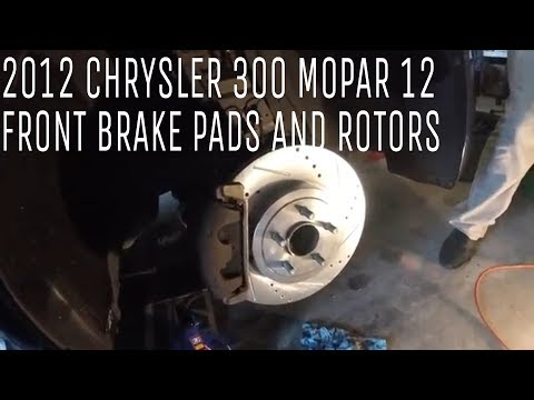 Chrysler 300 Mopar 12 Changing Front brake pads and rotors