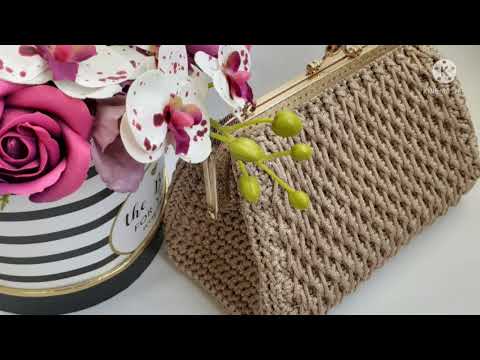 •☆ Geantă croșetată - Tutorial pas cu pas ☆•