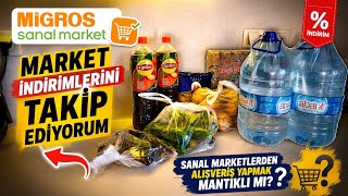 Sanal Marketlerden Alışveriş Yapmak Mantıklı Mı? 🛒 Migros indirimleri 