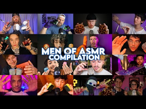 Men Of ASMR | ASMR Compilation With The Male Asmrtists Of YouTube