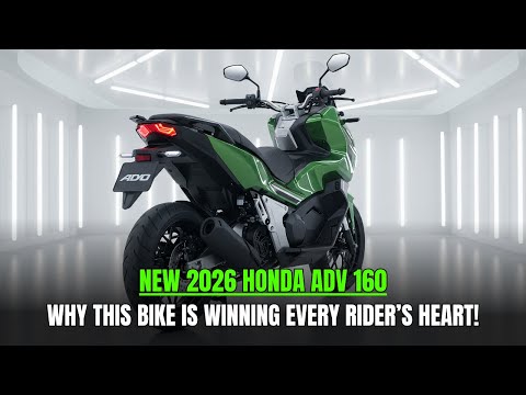 2026 Honda ADV 160 – The Scooter That Changes Everything!