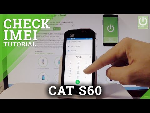 How to Check IMEI in CAT S60 - Get IMEI Info All Methods