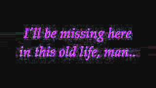 Gone Away by SafetySuit  with lyrics, on screen.