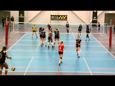 Trine Kjelstrup - Brøndby vs.  Lyngby Volleyball