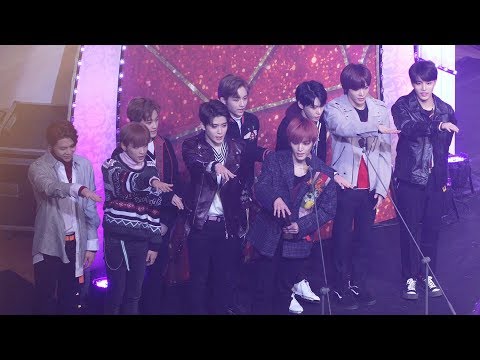 180225 NCT 127 그룹 가수상 수상소감 [대한민국 연예예술상 시상식] 4K 직캠 by 비몽