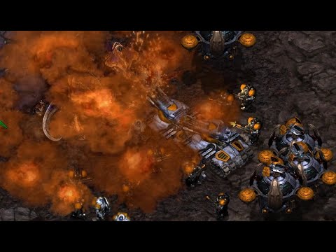 Larva 🇰🇷 (Z) vs Last 🇰🇷 (T) on Fighting Spirit - StarCraft - Brood War