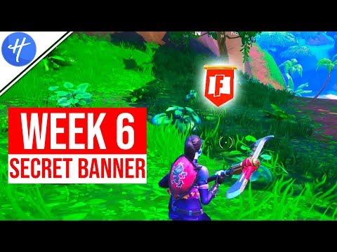 FORTNITE WEEK 6 SECRET BANNER LOCATION! (Season 8 Week 6 loading screen)