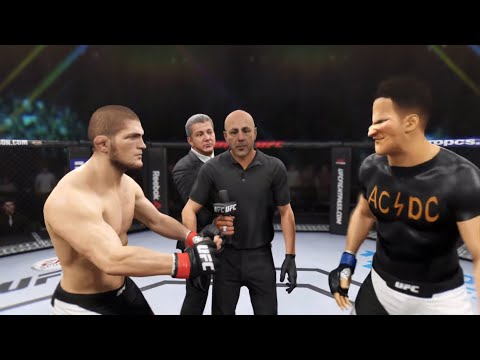 Khabib Nurmagomedov vs. Butt-head (EA sports UFC 2) - Crazy UFC 👊🤪