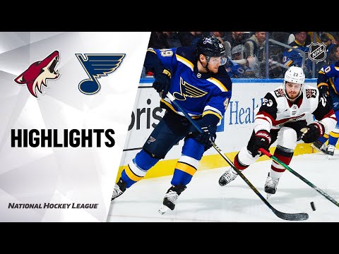 NHL Highlights | Coyotes @ Blues 2/20/20