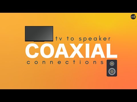 Coaxial Audio Connection (Illustrated Tutorial)