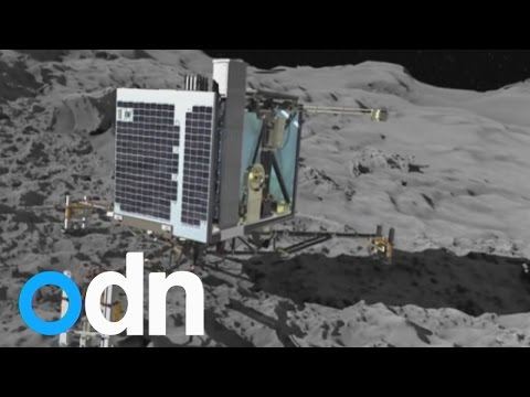 Robotic probe set to land on moving comet for first time ever