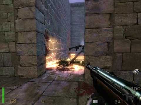 RtCW: The Enemy Castle (Extreme quality) | part 2