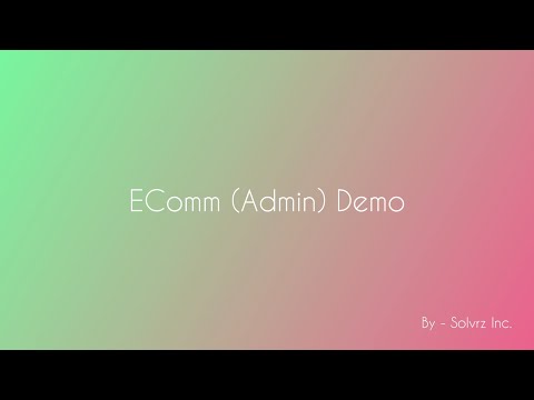 EComm (Admin)
