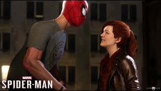 Peter Parker &amp; Mary Jane’s (MJ) Love Story [All Awkward &amp; Romance Scenes] In Marvel’s Spider-Man