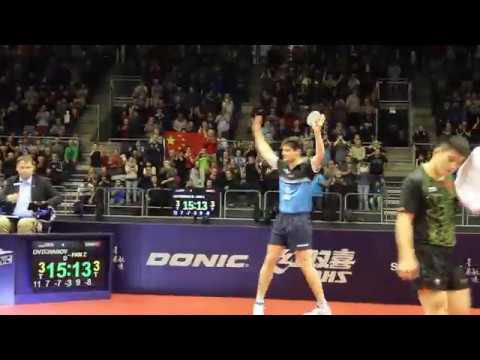 German Open 2017: Matchball Dimitrij Ovtcharov - Fan Zhendong