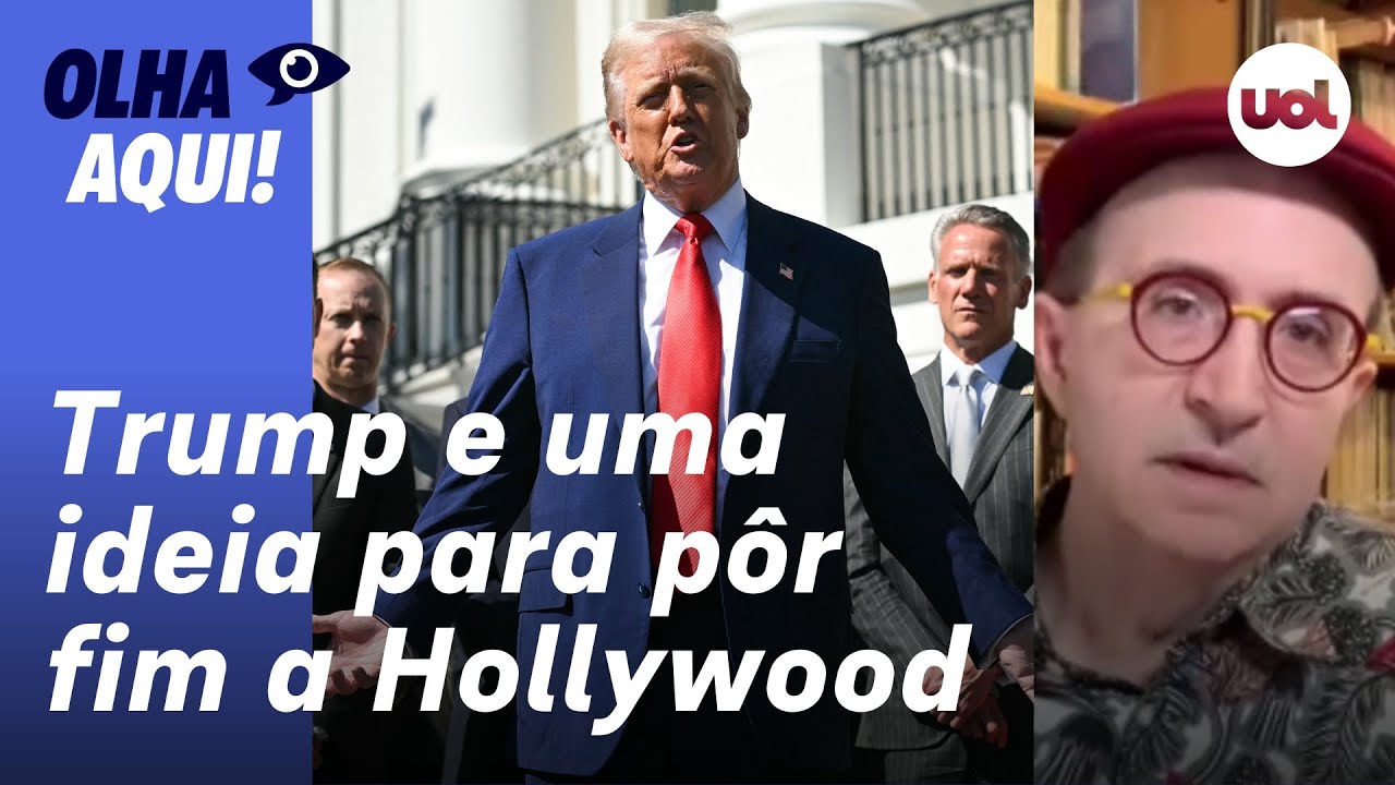 Reinaldo: Trump agora diz que pretende proteger Hollywood com proposta que poderia destruí-lo