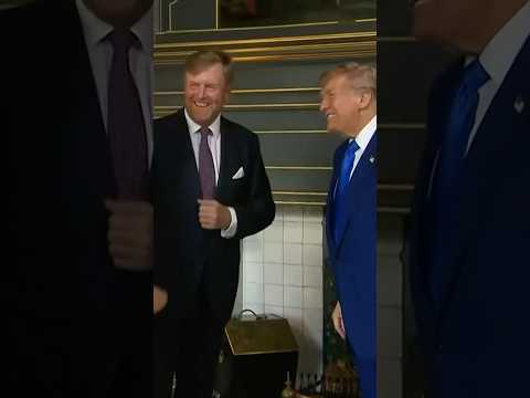 Trump Meets Dutch King Ahead of NATO Summit