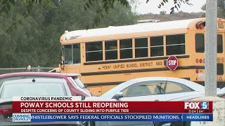 Poway Schools Push Ahead with Reopening Plan