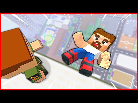 BEBEK ASKER ARDA'YI YÜKSEKTEN AŞAĞIYA İTİYOR! 😱 - Minecraft