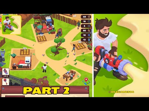 Wasteland Life: Survival Idle - Gameplay Mobile Game Walkthrough Part 2 - YouTube