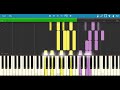 Ben Folds Five - Regrets - Synthesia Piano Tutorial