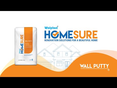 HomeSure Wall Putty, 40 Kg