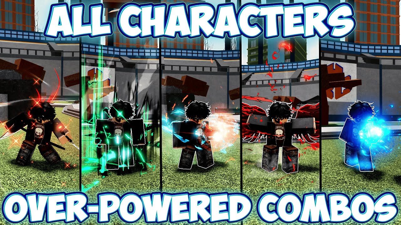 All Of The STRONGEST AND INESCAPABLE Combos In Hero's Battlegrounds!