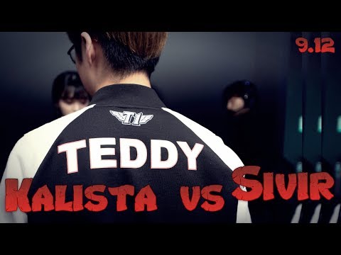 SKT Teddy - Kalista vs Sivir ADC - LoL Season 9 KR Ranked | League Of Legends