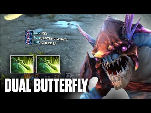 MORE SPEED MORE FUN - 2x Butterfly Slark 7.06 by Fnatic.AhJit - Top Pro Player Dota 2