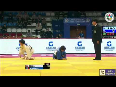 Judo 2013 World Masters Tyumen: Endo (JPN) - Munkhbat (MGL) [-48kg] semi final